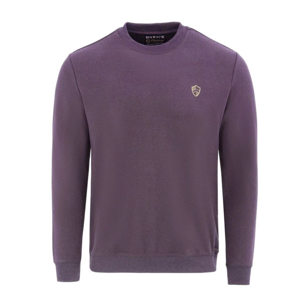 Howick Mens Logo Sweatshirt / Light Purple